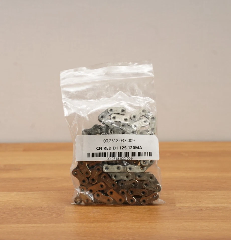 Cadena plana Powerlock SRAM Red D1 AXS 12 velocidades 120 eslabones - NUEVO OEM Foto 1 de 4