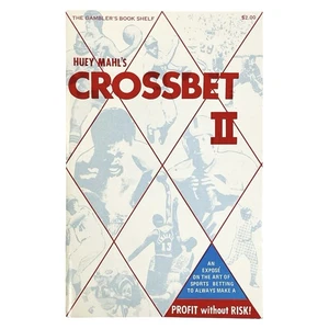 Crossbet II by Huey Mahl - vintage 1975 paperback Gambler's Book Club - Bild 1 von 7