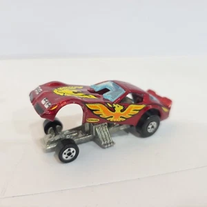 Coche divertido Blackwall vintage 1977 Hot Wheels Red Trans AM Firebird casi nuevo bonito - Imagen 1 de 6