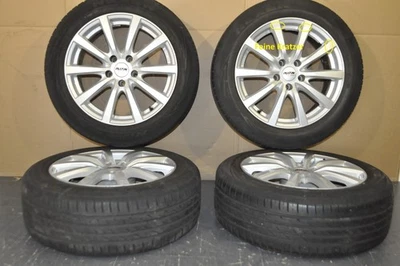 VW T-ROC 17 Zoll Platin Wheels Alufelgen Komplettsatz 215/55 R17 Sommerreifen - Bild 1 von 4