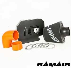 Ramair Air Filter Intake Kit, ECU Bracket & Orange Hoses - Ford Focus ST 225 mk2 - Foto 1 di 6