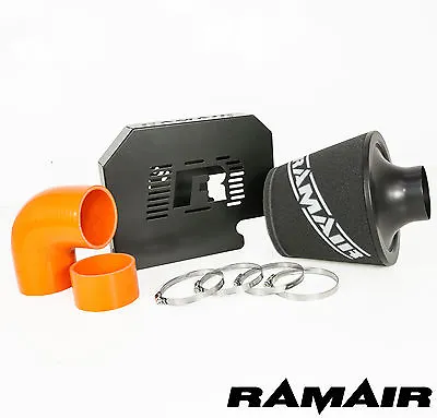Ramair Orange Air Filter Kit And ECU Bracket For Ford Focus ST225 MK2 Group A • 209.48€