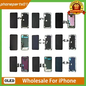 US OEM For iPhone XR XS 16 15 14 11 13 12 11 Pro Mini LCD Screen Replacement Lot - Picture 1 of 85