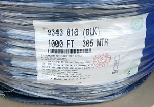 Cable de instrumentación de alto rendimiento Belden 9343 14/1P par blindado E2 50 pies - Imagen 1 de 2