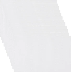 12 PCS Clear Refrigerator Liners - Washable Non-Slip Shelf Mats for Kitchen - Picture 1 of 12
