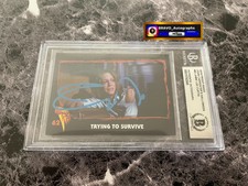 JAMIE LEE CURTIS SIGNED HALLOWEEN FRIGHT RAGS TRADING CARD RC BAS AUTO (3