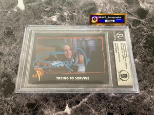 JAMIE LEE CURTIS SIGNED HALLOWEEN FRIGHT RAGS TRADING CARD RC BAS AUTO (3