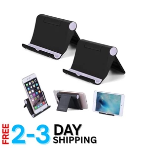 2-Pack Multi-Angle Cell Phone Stand - Universal Tablet Holder for 6-11" Devices - Picture 1 of 8