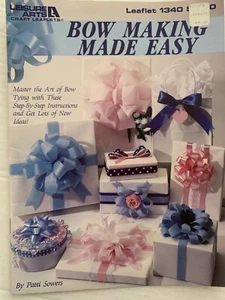 Bow Making Made Easy Step-By-Step Instructions Creative Fun Ideas Pro Results - Imagen 1 de 7