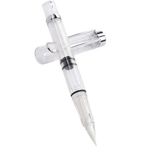 Wing Sung 3009 Clear Transparent Interesting Brush Pen Piston Brush Nib C - Picture 1 of 11