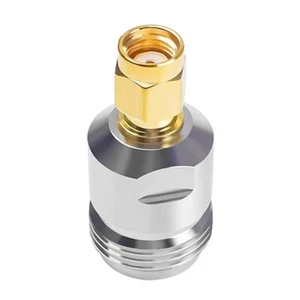 SMA Male Plug to N Female Jack RF Wifi Coax Adapter Converter Connector - Zdjęcie 1 z 6