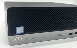 HP ProDesk 400 G4 Desktop SFF i5 7th Gen 1TB HDD 8GB RAM Win 10 Pro OEM PC - Picture 1 of 5