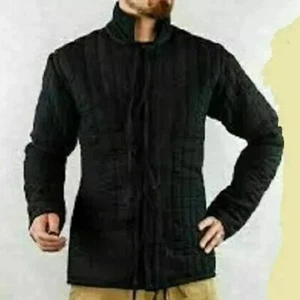 Medieval Gambeson Thick Padded Aketon Jacket Armor - Picture 1 of 3