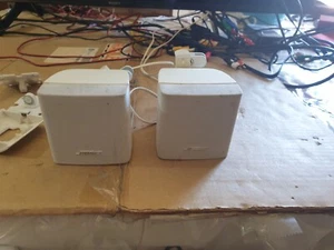 2x Bose Acoustimass Single Cube Speakers with mounting kits in good condition,W - Picture 1 of 14
