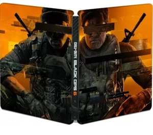 CALL OF DUTY BLACK OPS 6 STEELBOOK ONLY NEW G2 XBOX PC PS4 PS5 STEEL BOX - Picture 1 of 2