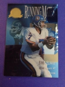 1996 Collectors Edge Running Mates John Elway And Terrell Davis - Picture 1 of 12