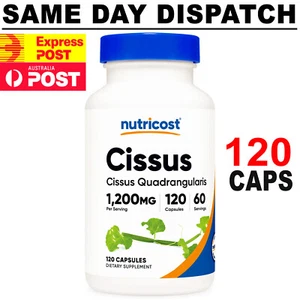 Nutricost Organic Cissus Quadrangularis 1200mg 120 Capsules Gluten Free Non-GMO - Picture 1 of 3
