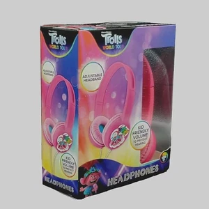 Trolls© World Tour Kid Safe Headphones Volume Limiting - Picture 1 of 10