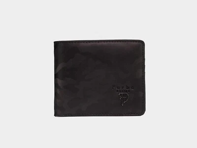 Furbo Design Milano Black Camouflage Microfiber With Leather Wallet - Image 1 of 4