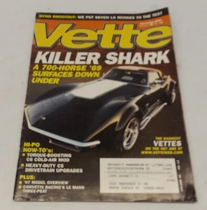 DECEMBER 2006 VETTE CORVETTE MAGAZINE, 700HP '69, '80 STINGRAY, LE MANS '06 - Picture 1 of 1
