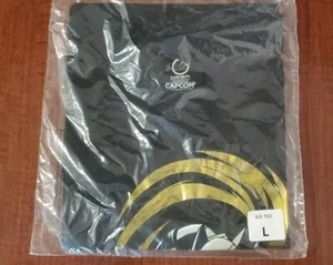 SDCC 2024 Udon Mega Man ZX Gold Foil Tee Shirt Size L - New In hand - Picture 1 of 3