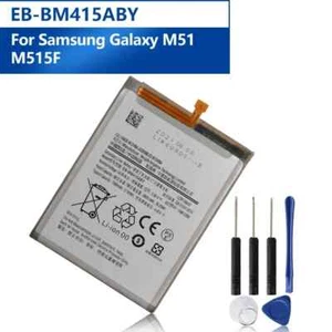 Replacement Phone Battery EB-BM415ABY For Samsung Galaxy M51 SM-M515F 6800mAh - Picture 1 of 6