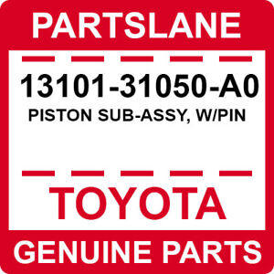 13101-31050-A0 Toyota OEM Genuine PISTON SUB-ASSY, W/PIN