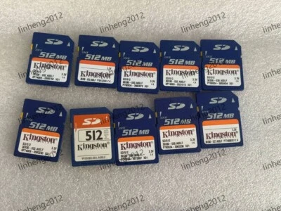10PCS  KINGSTON  512MB SD CARD - Image 1 of 2