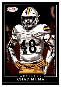 2022 SAGE Artistry #8 CHAD MUMA Wyoming Cowboys ~E9A