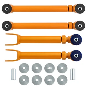 Front Upper & Rear Lower Control Arms for Jeep Grand Cherokee WJ 1999 2000-2004 - Picture 1 of 12