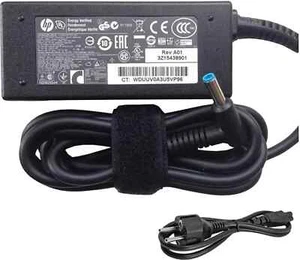 Original HP 45W 19.5V/3.34A (Tip 4.5x3mm) + 7.5x5mm. Smart Adapter H6Y88AA#ABB - Picture 1 of 2