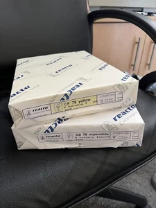 Reacto CB White And One CF Yellow 75gsm Carbonless Paper - Picture 1 of 1