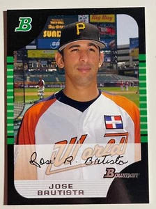 2005 Bowman Draft Picks & Prospects #BDP145 Jose Bautista Pittsburgh Piratess - Picture 1 of 2