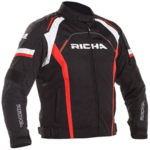 Richa Falcon 2 Textil Motorradjacke - schwarz/rot - Bild 1 von 3