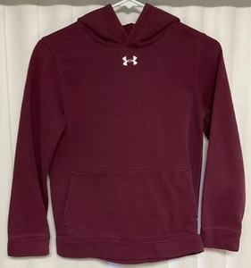Under Armour Youth Medium Purple Hoodie Sweatshirt. 3938 - Picture 1 of 3