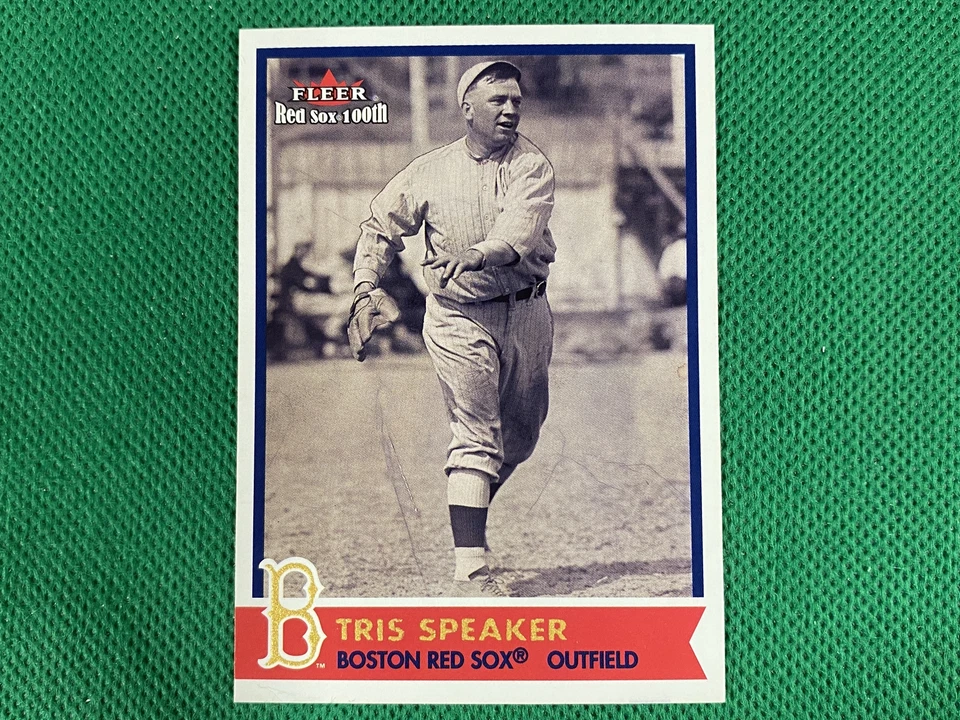 Altavoz Fleer Red Sox 2001 100th #41 Tris Boston Red Sox Foto 1 de 1