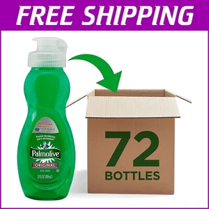 Bulk Pack of 72 Original Scent 3oz Dishwashing Liquid – Perfect for Hospitality - Picture 1 of 9