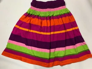 NEW Gymboree Wild for Zebra Colorful Striped Midi Skirt 5 - Picture 1 of 3
