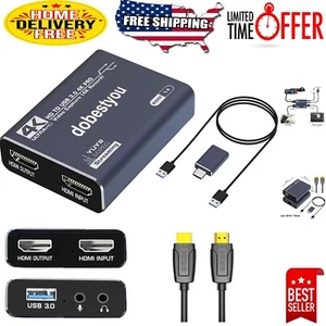 Full HD 1080P HDMI Capture Card for Seamless Gaming and Streaming Experiences - Picture 1 of 9