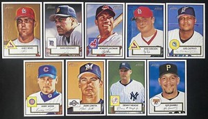 2001 Topps Heritage - Baseball Cards - #164-407 - Complete Your Set - You U Pick