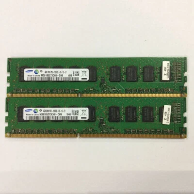 SAMSUNG 4/8/16/32GB For PC Computers DDR3 DDR4 1600MHz 2666MHz 3200MHz UDIMM Lot - Image 1 of 4