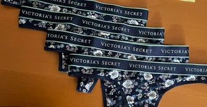 Victoria's Secret Floral Thong Panties (4) NWT Lingerie Size M - Picture 1 of 7