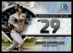 2023 Bowman Scouts’ Top 100 Jasson Dominguez #BTP-29 NY Yankees - Bild 1 von 2