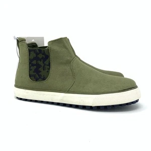 Zapatilla deportiva Cat & Jack Anton verde oliva media parte superior bebé niño talla 6 - Imagen 1 de 5