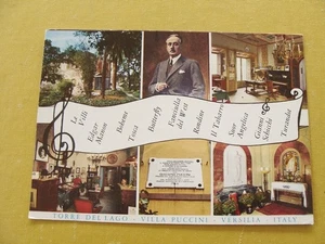 (FG.M26) TORRE DEL LAGO PUCCINI - VILLA DI GIACOMO PUCCINI, OPERE (Trimboli) - Imagen 1 de 2