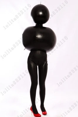 Capuz inflável de borracha látex bola macacão personalizado 0,4 mm #659 - Imagem 1 de 4