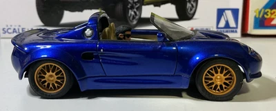 LOTUS ELISE RESINA AZUL ARTESANAL SLOT CAR SRS EXIN SCALEXTRIC CARRERA FLY - Imagen 1 de 4