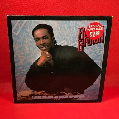 BOBBY BROWN King Of Stage 1986 UK vinyl LP debut Girlfriend Seventeen record - Image 1 of 4