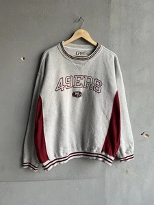 Vintage 90s San Francisco 49ers NFL Embroidered Logo Y2K Sweatshirt Men’s Sz XL  - Picture 1 of 17
