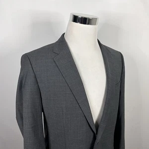 Hugo Boss 40R Slim Fit Henry Getlin212X Sport Mantel Grau Wollmischung Zwei Knöpfe - Bild 1 von 9